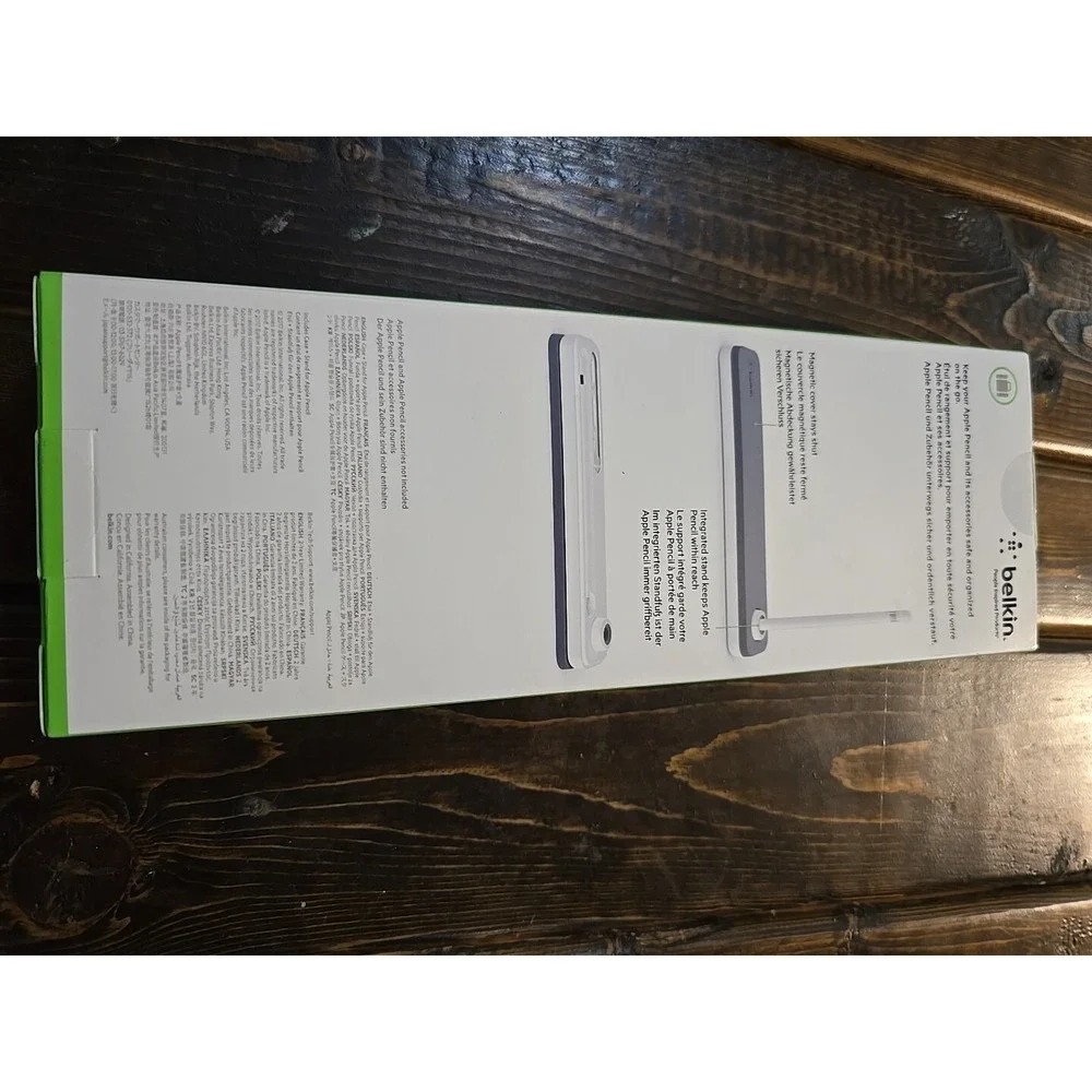 Belkin - Case + Stand for Apple Pencil - Gray - No Pencil